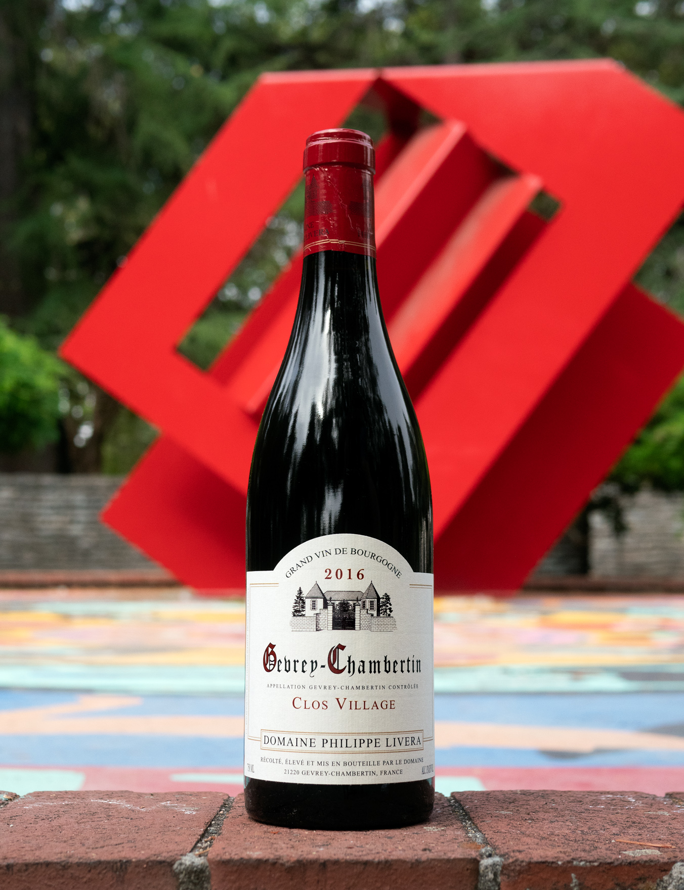 Domaine Philippe Livera 2016 Clos Village Gevrey-Chambertin DOC 750ml Wine Bottle