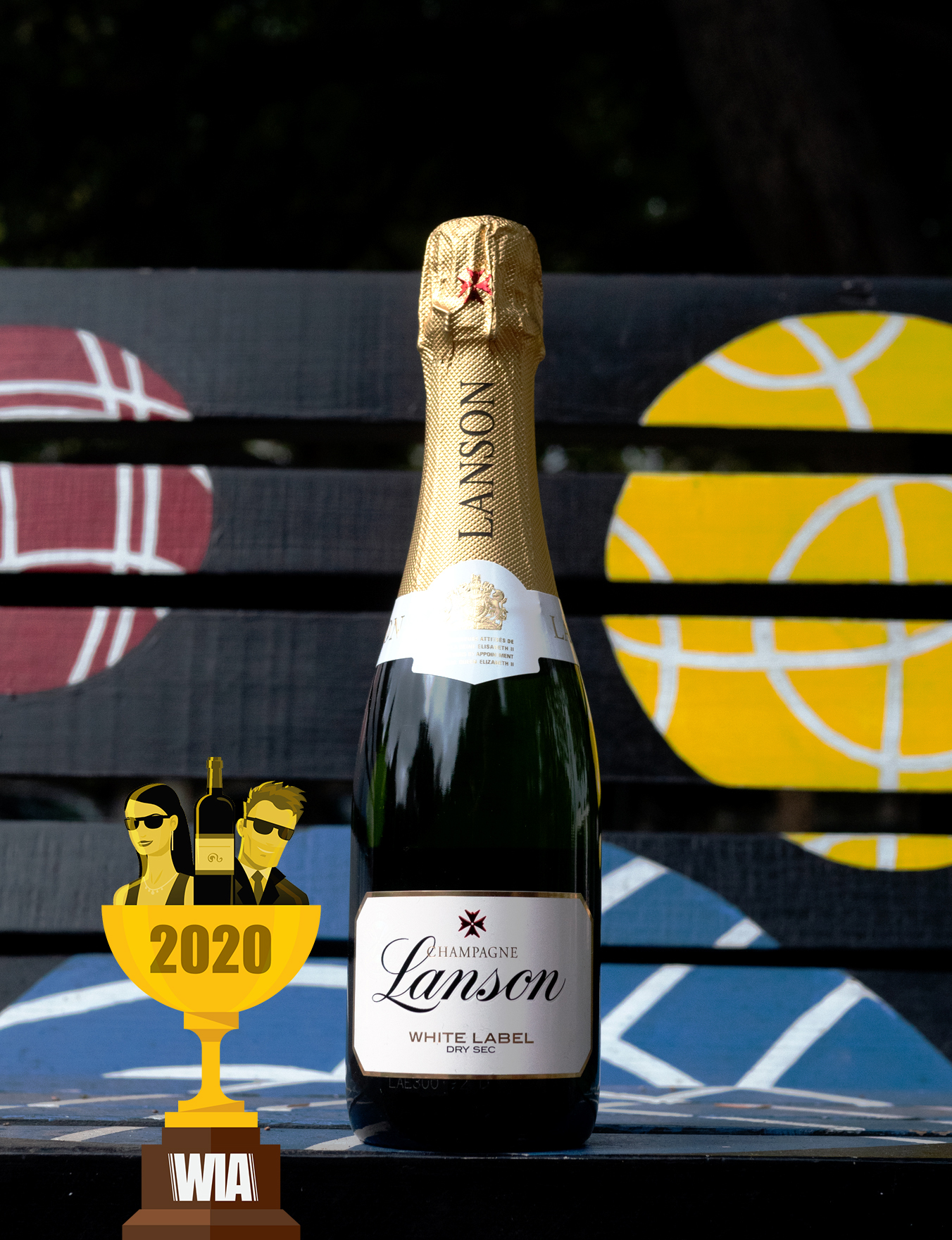 Champagne Lanson NV 'White Label' Dry Sec 375ml 750ml Wine Bottle