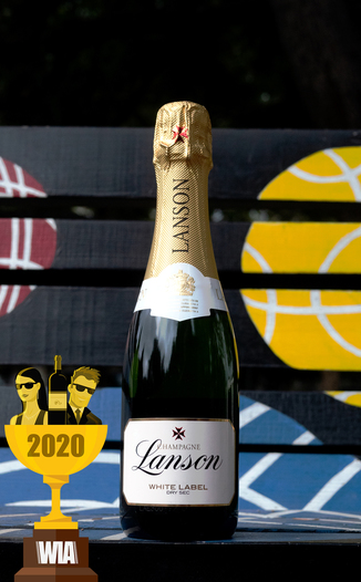 Champagne Lanson NV 'White Label' Dry Sec 375ml 750ml Wine Bottle