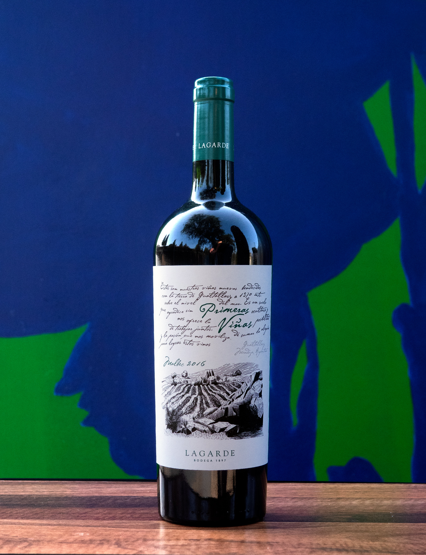 Bodega Lagarde 2016 'Primeras Viñas' Gualtallary Malbec 750ml Wine Bottle