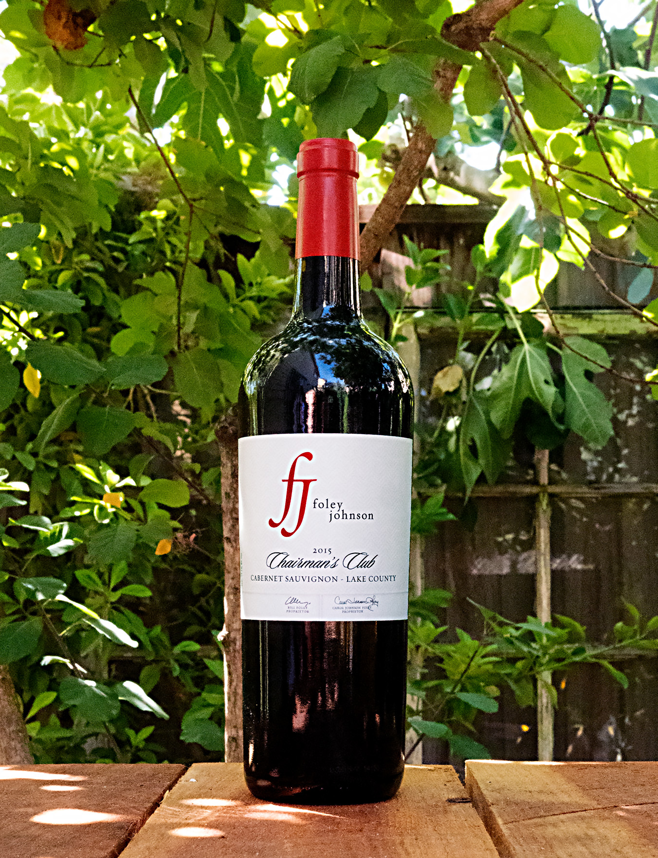 Foley Johnson 2015 'Chairman’s Club' Lake County Cabernet Sauvignon 750ml Wine Bottle