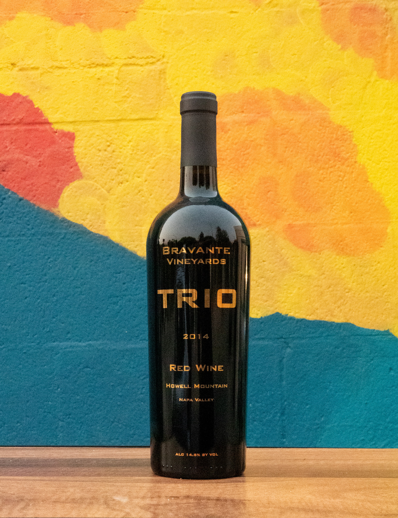 Bravante Vineyards 2014 'TRIO' Howell Mountain Cabernet Blend 750ml Wine Bottle