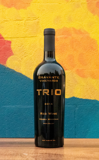 Bravante Vineyards 2014 'TRIO' Howell Mountain Cabernet Blend 750ml Wine Bottle