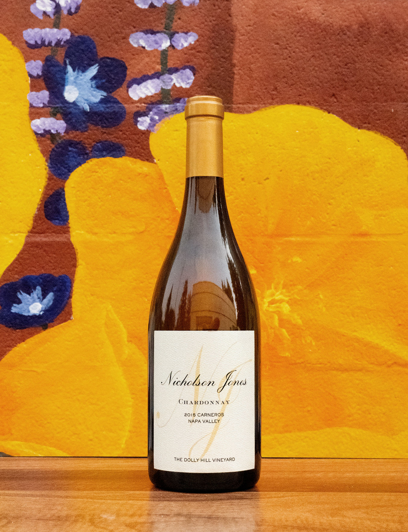 Nicholson Jones 2015 'Dolly Hill' Carneros Napa Valley Chardonnay 750ml Wine Bottle