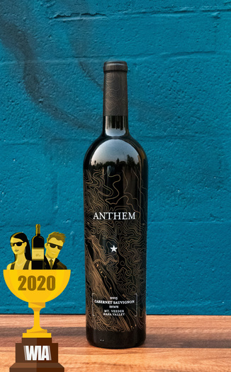 Anthem 2015 Mt. Veeder Estate Cabernet Sauvignon 750ml Wine Bottle