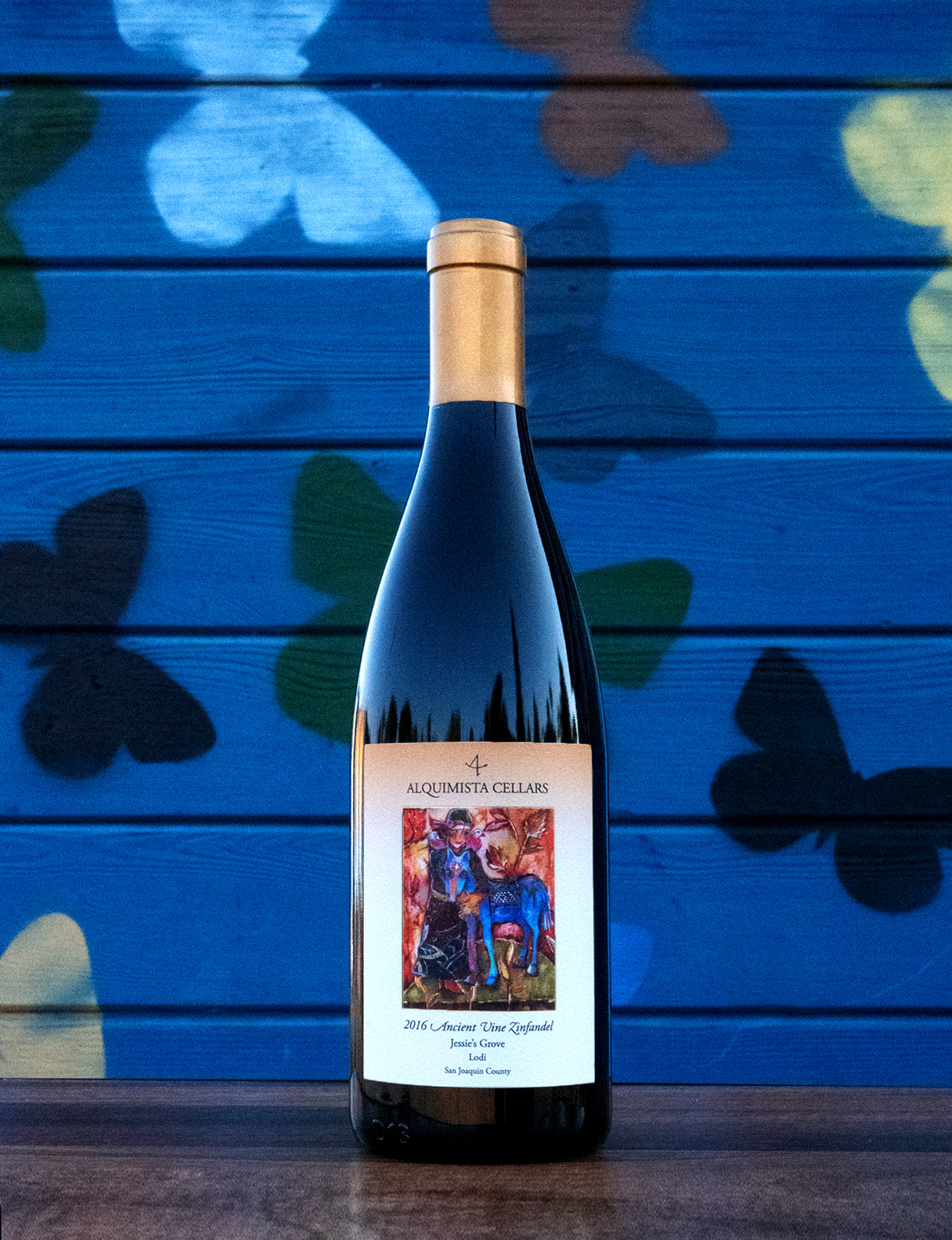 Alquimista Cellars 2016 Jessie’s Grove Ancient Vines Zinfandel 750ml Wine Bottle