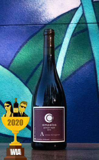 Ampelos Cellars 2016 'Lambda: The Magnitude' Santa Rita Hills Estate Pinot Noir 750ml Wine Bottle