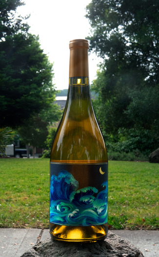 Oceans Churning 2014 Sangiacomo Green Acres Hills Vineyard Chardonnay 750ml Wine Bottle