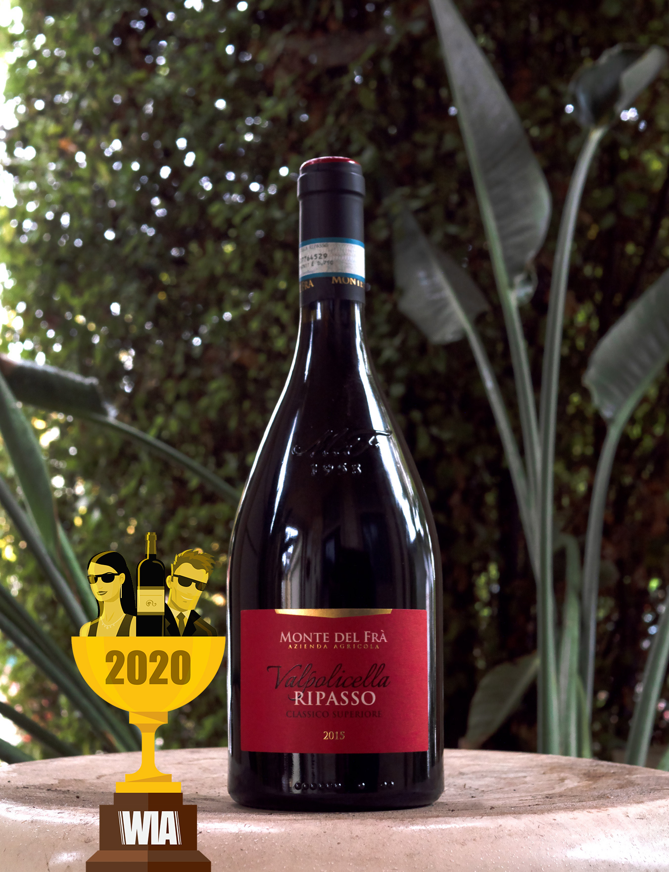 Monte del Frà 2015 'Lena di Mezzo' Valpolicella Ripasso Classico Superiore DOC 750ml Wine Bottle