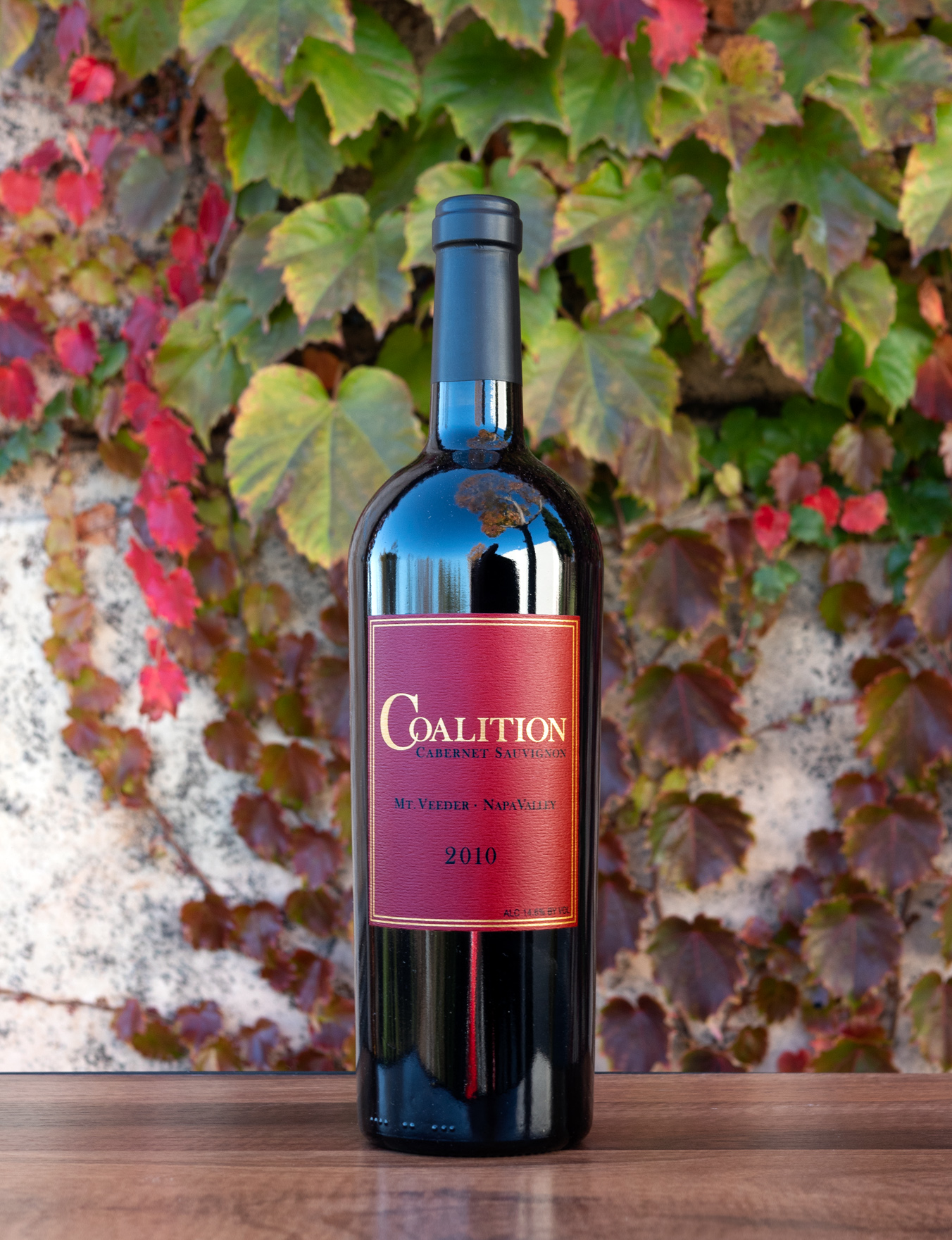 Coalition Winery 2010 Mt. Veeder Napa Valley Cabernet Sauvignon 750ml Wine Bottle