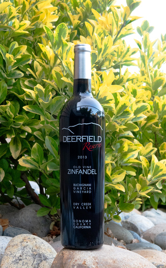 Deerfield Ranch 2013 Buchignani Garcia Vineyard DCV Reserve Zinfandel 750ml Wine Bottle