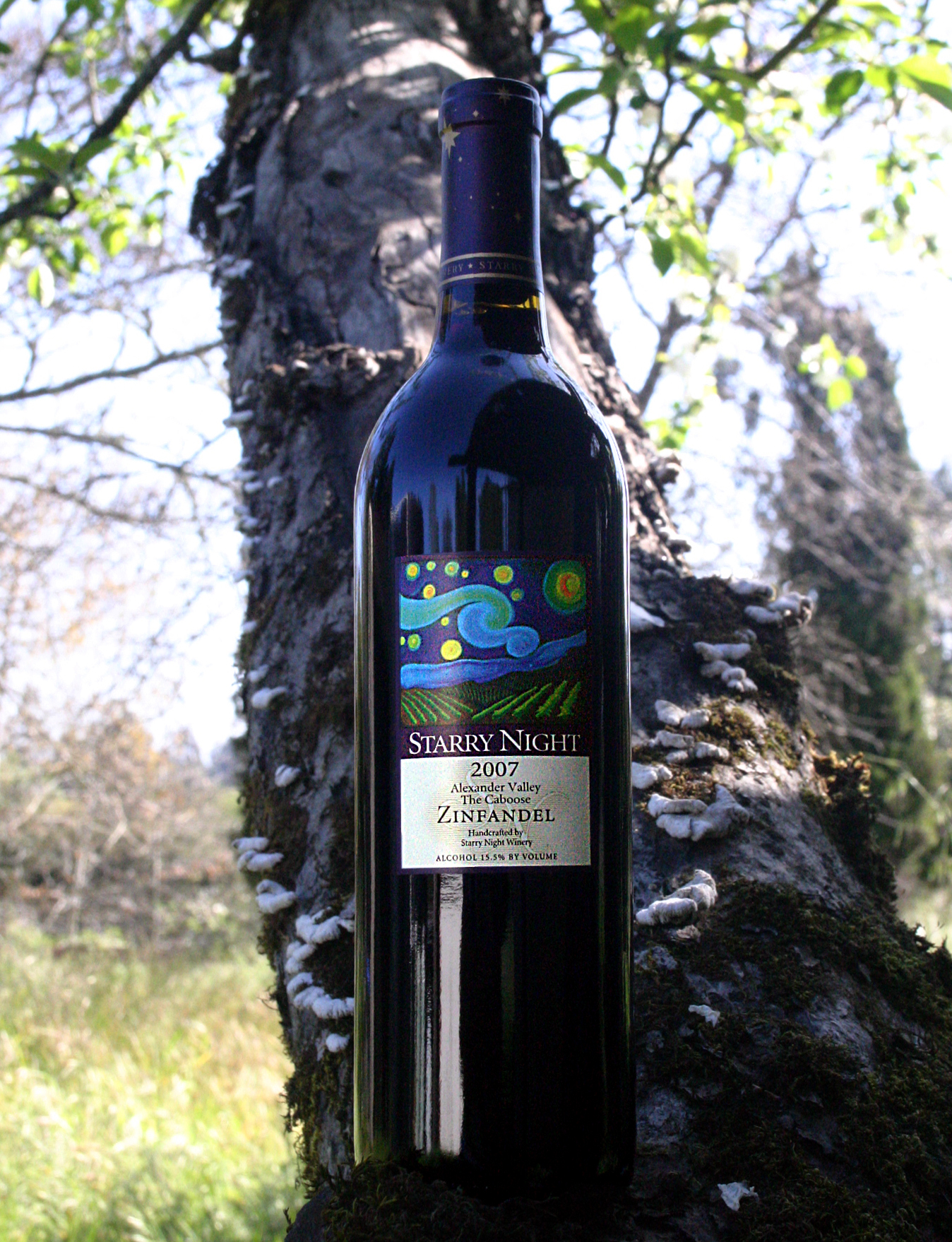 Starry Night Winery 2007 Alexander Valley Zinfandel 'The Caboose' 750ml Wine Bottle