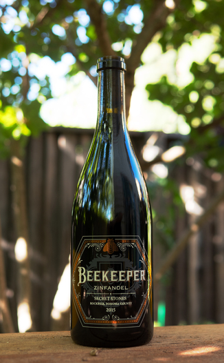 Beekeeper Cellars 2015 'Secret Stones' Madrone Spring Rockpile Zinfandel 750ml Wine Bottle