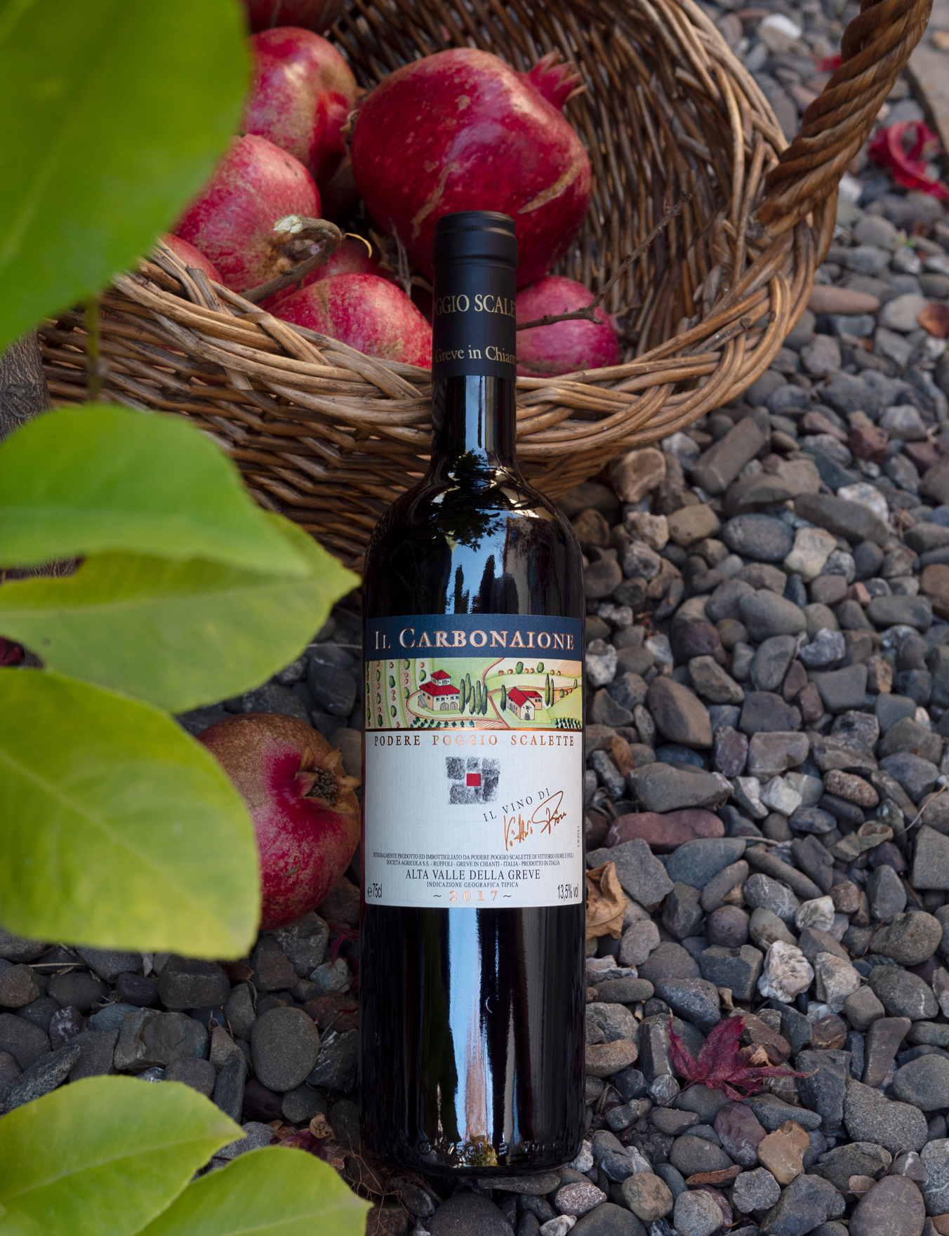 Podere Poggio Scalette 2017 'Il Carbonaione' Alta Valle della Greve IGT 750ml Wine Bottle