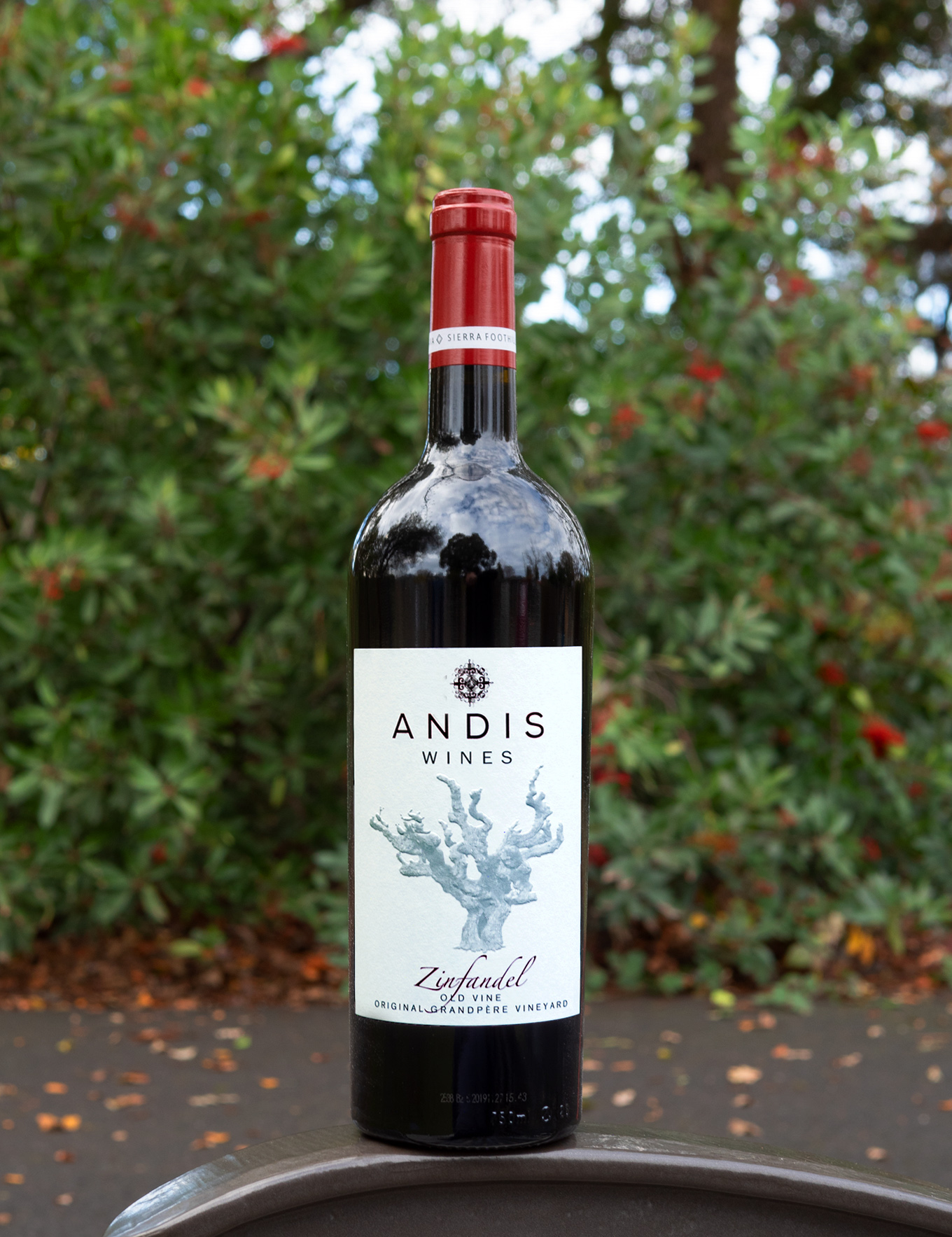 Andis 2018 Original Grandpère Vineyard Old Vine Zinfandel 750ml Wine Bottle