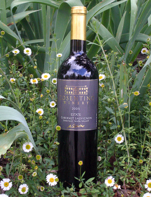 Cosentino Winery 2005 Estate Cabernet Sauvignon 750ml Wine Bottle