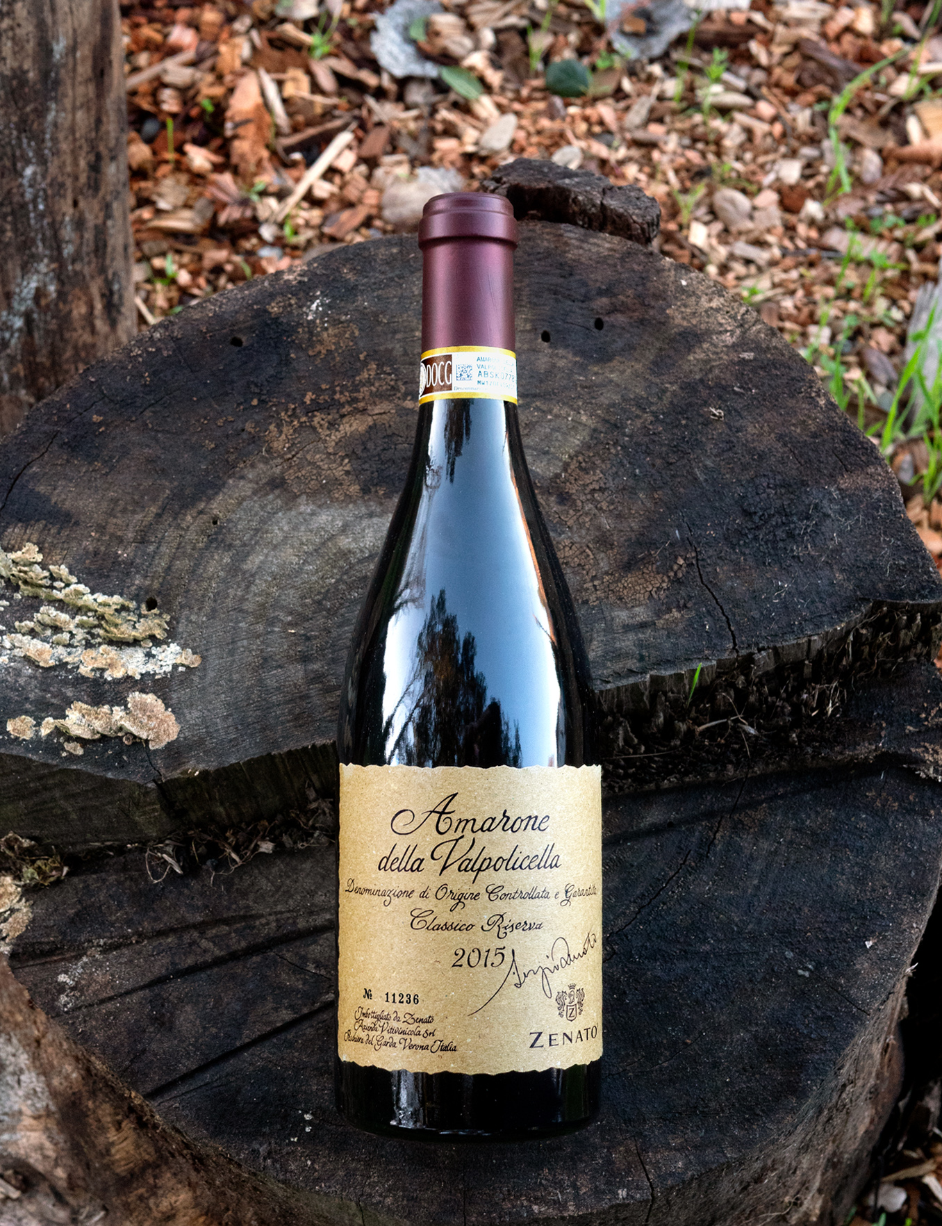 Zenato 2015 'Sergio' Amarone Classico della Valpolicella Riserva 750ml Wine Bottle