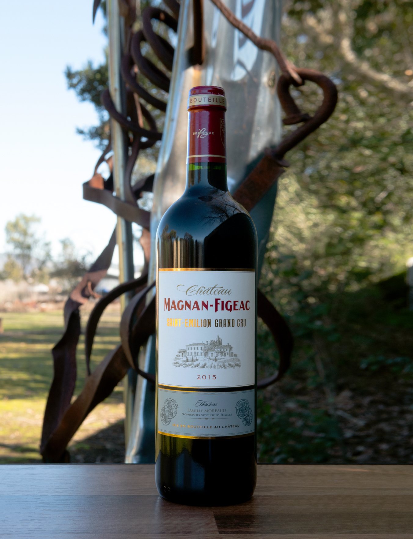 Château Magnan-Figeac 2015 St.-Émilion Grand Cru 750ml Wine Bottle