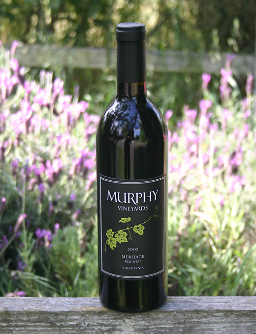 Murphy Vineyards 2005 Meritage 750ml Wine Bottle