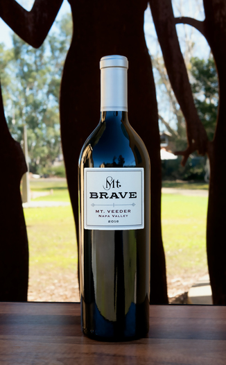 Mt. Brave 2016 Mt. Veeder Estate Merlot 750ml Wine Bottle