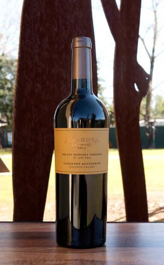 Anakota 2011 Helena Montana KV Cabernet Sauvignon 750ml Wine Bottle