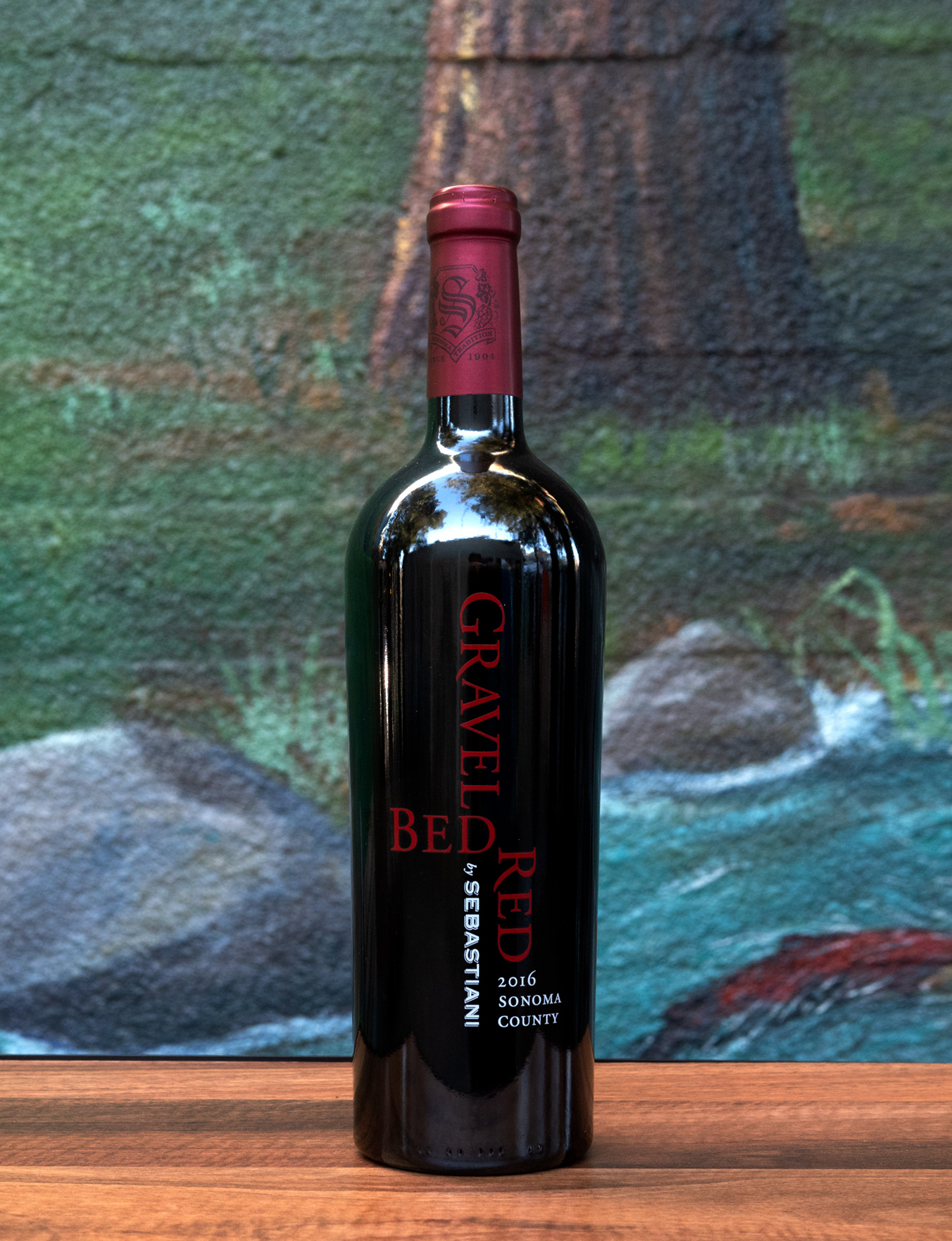Sebastiani 2016 'Gravel Bed Red' Sonoma Cabernet Blend 750ml Wine Bottle