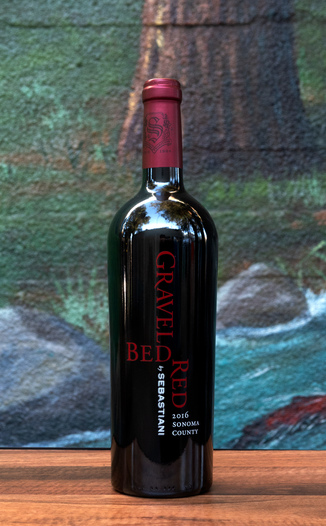 Sebastiani 2016 'Gravel Bed Red' Sonoma Cabernet Blend 750ml Wine Bottle