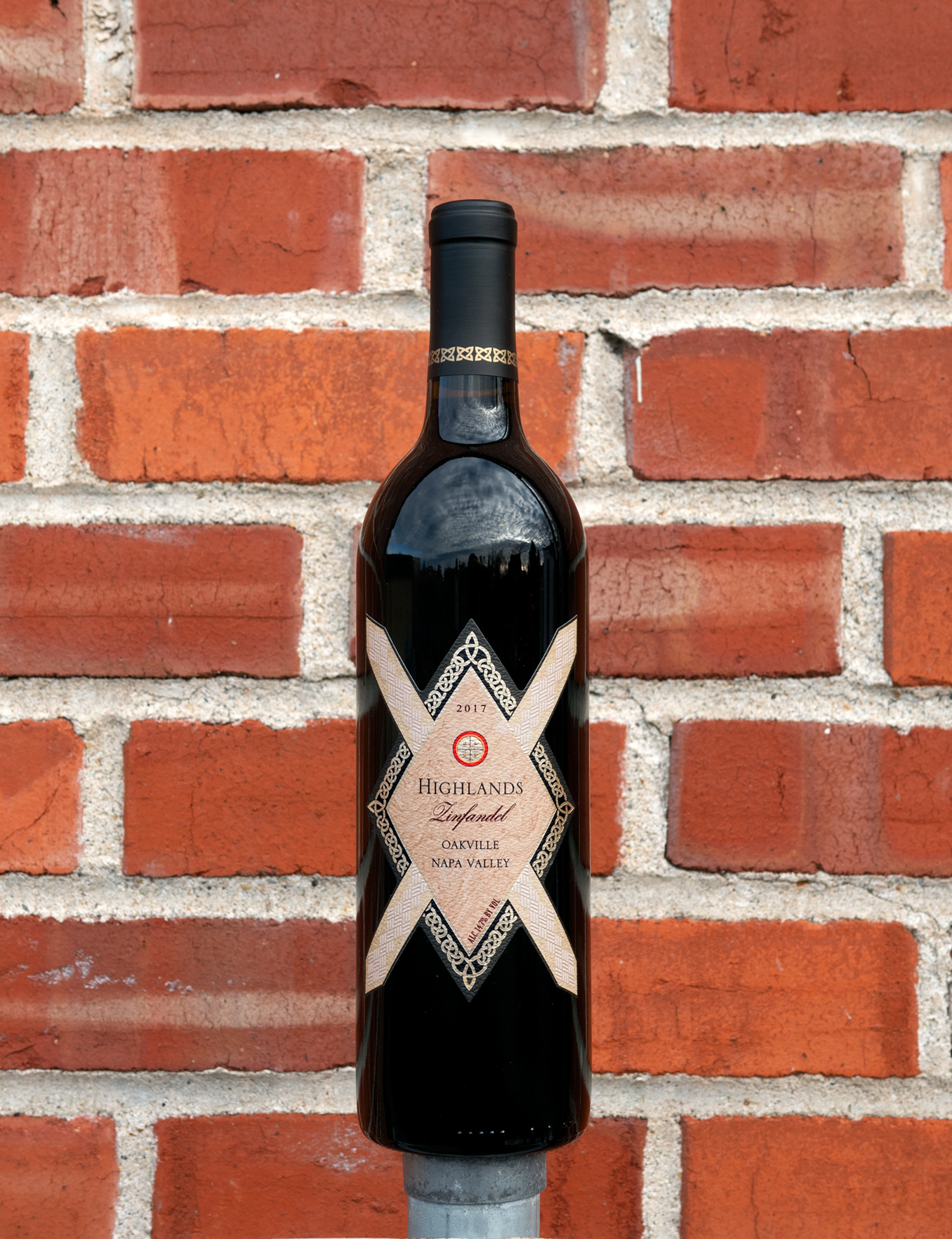 Highlands 2017 Oakville Napa Valley Zinfandel 750ml Wine Bottle