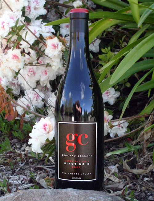 Grochau Cellars 2007 Cuvee Des Amis Pinot Noir 750ml Wine Bottle