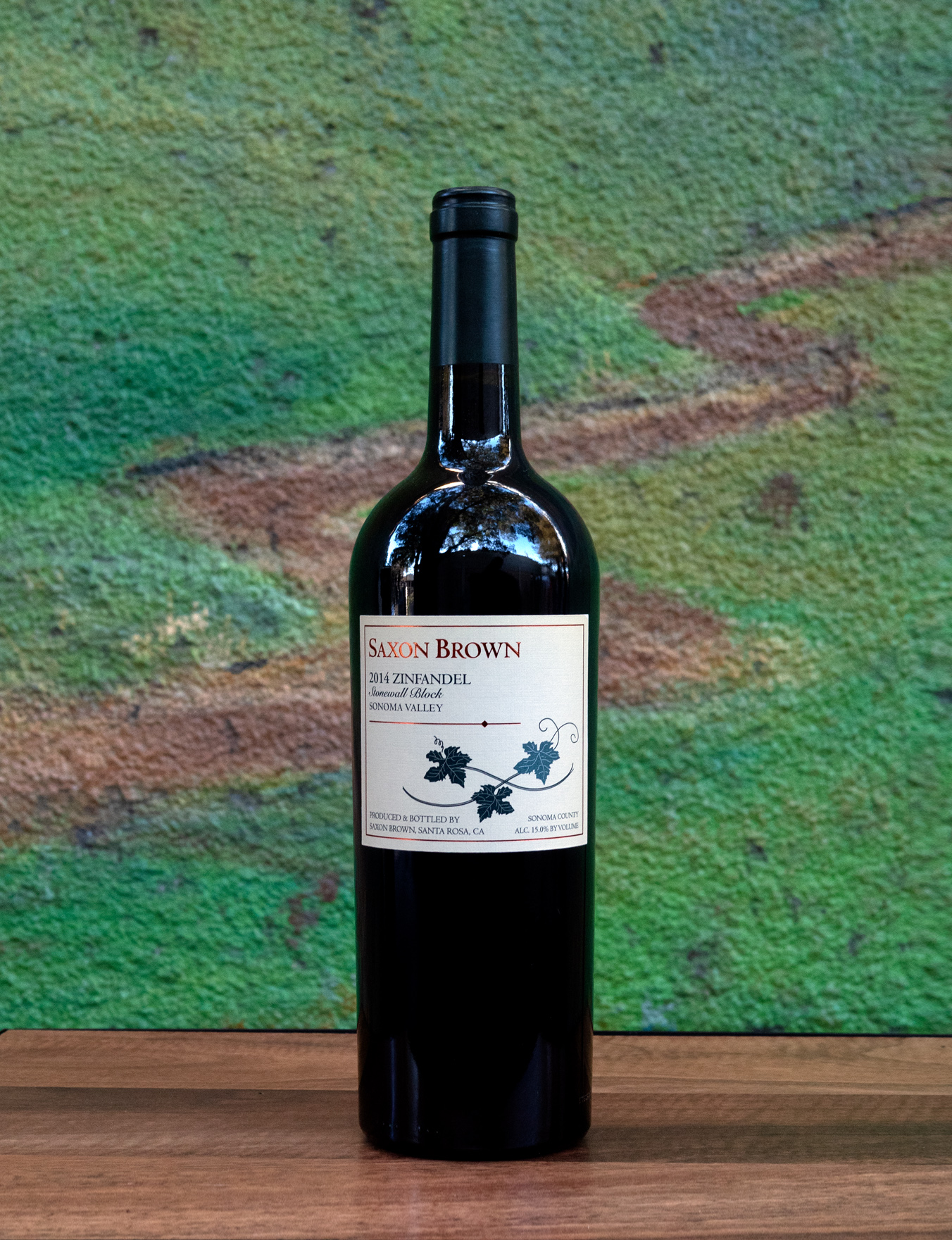 Saxon Brown 2014 Stonewall Block Sonoma Valley Zinfandel 750ml Wine Bottle