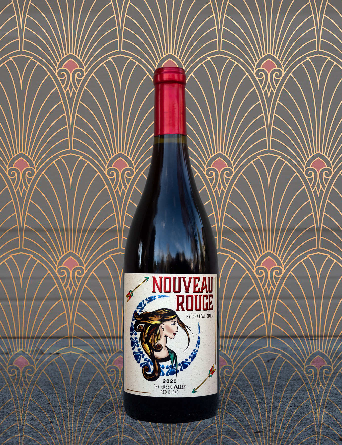 Chateau Diana 2020 'Nouveau Rouge' Dry Creek Valley Zinfandel 750ml Wine Bottle
