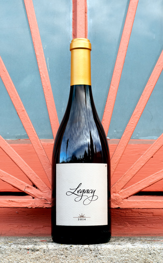 Legacy 2014 Alexander Mountain Estate Chardonnay 750ml Wine Bottle