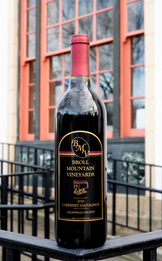 Broll Mountain Vineyards 2010 Calaveras County Estate Cabernet Sauvignon 750ml Wine Bottle