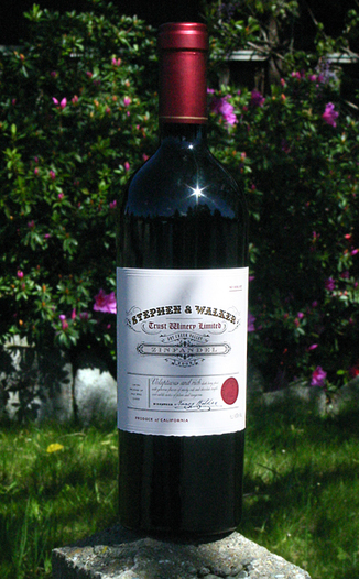 Stephen & Walker 2005 Dry Creek Valley Zinfandel 750ml Wine Bottle