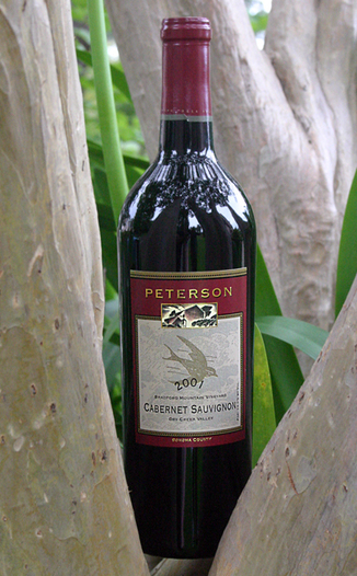 Peterson 2001 Bradford Mountain Cabernet Sauvignon 750ml Wine Bottle