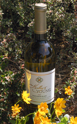 Kelley & Young Wines 2007 Sauvignon Blanc 750ml Wine Bottle
