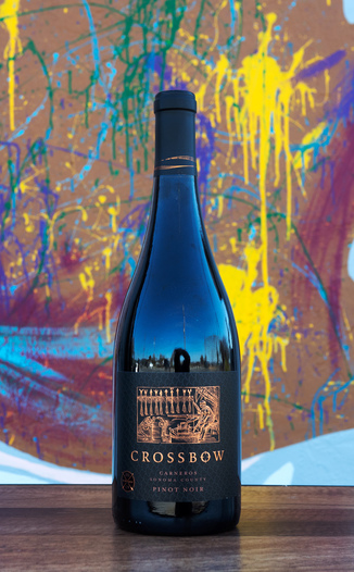 Crossbow 2018 Carneros Sonoma County Pinot Noir 750ml Wine Bottle