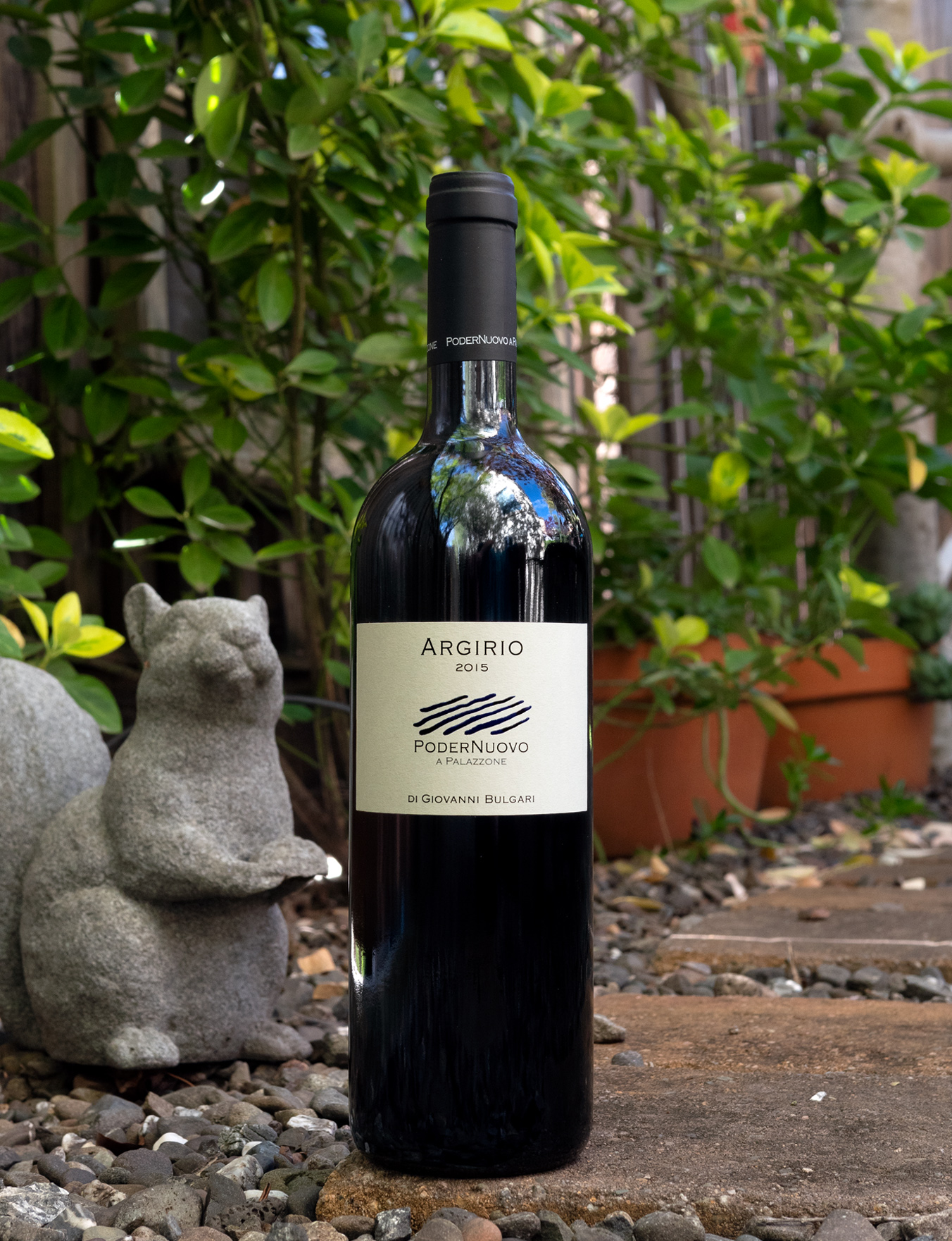 PoderNuovo di Giovanni Bulgari 2015 ‘Argirio’ Toscana IGT 750ml Wine Bottle