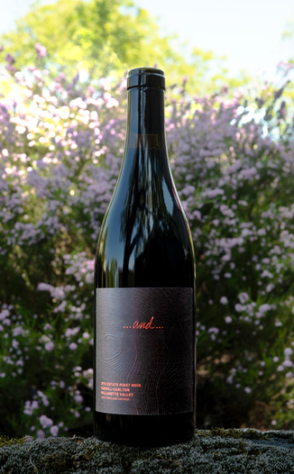 And Wine Company 2016 "...and..." Yamhill-Carlton Estate Pinot Noir 750ml Wine Bottle