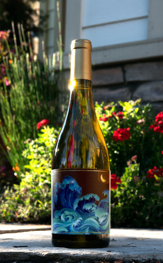 Oceans Churning 2016 Sangiacomo Green Acres Hills Chardonnay 750ml Wine Bottle