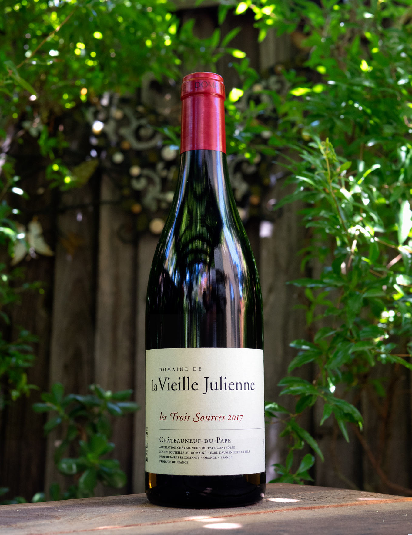Domaine de la Vieille Julienne 2017 'Les Trois Sources' Châteauneuf-du-Pape 750ml Wine Bottle