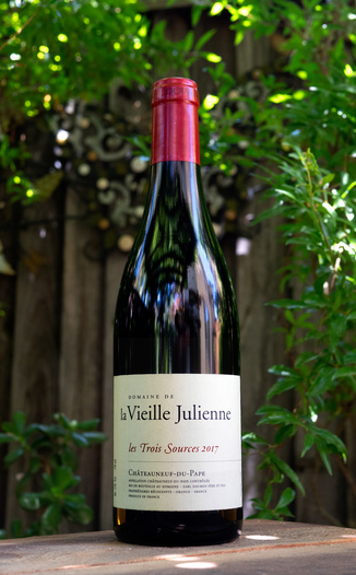Domaine de la Vieille Julienne 2017 'Les Trois Sources' Châteauneuf-du-Pape 750ml Wine Bottle
