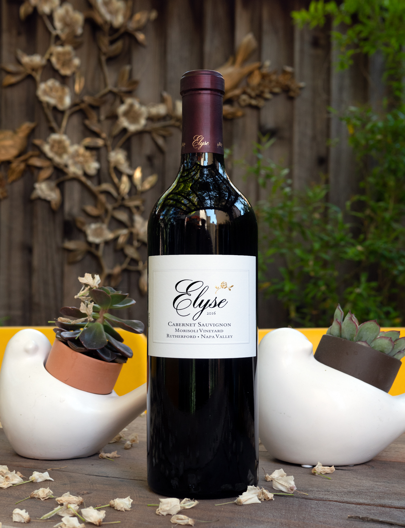 Elyse Winery 2016 Morisoli Vineyard Rutherford Cabernet Sauvignon 750ml Wine Bottle
