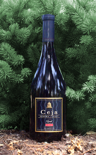 Ceja Vineyards 2005 Sonoma Coast Syrah 750ml Wine Bottle