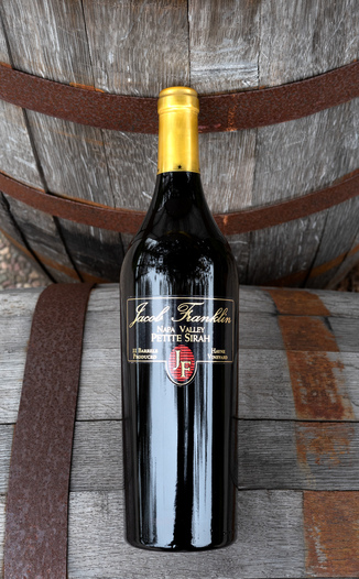 Jacob Franklin 2014 Hayne Vineyard St. Helena Petite Sirah 750ml Wine Bottle