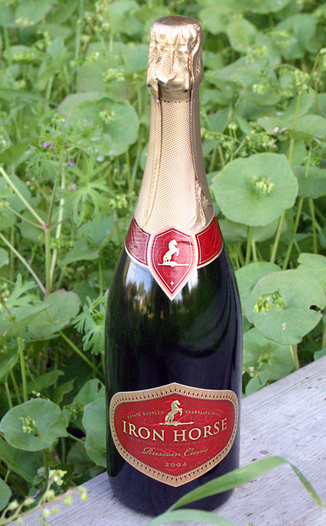 Iron Horse Vineyards 2004 Russian Cuvée 750ml Wine Bottle