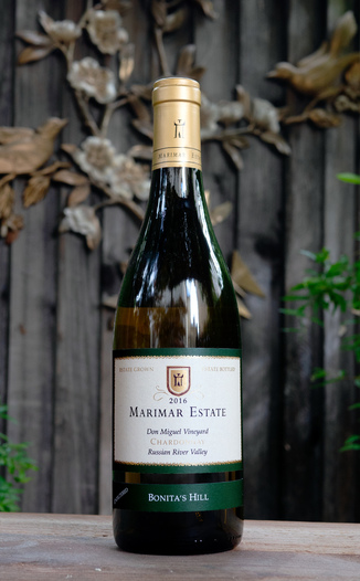 Marimar Estate 2016 Bonita's Hill Russian River Valley Chardonnay 750ml Wine Bottle