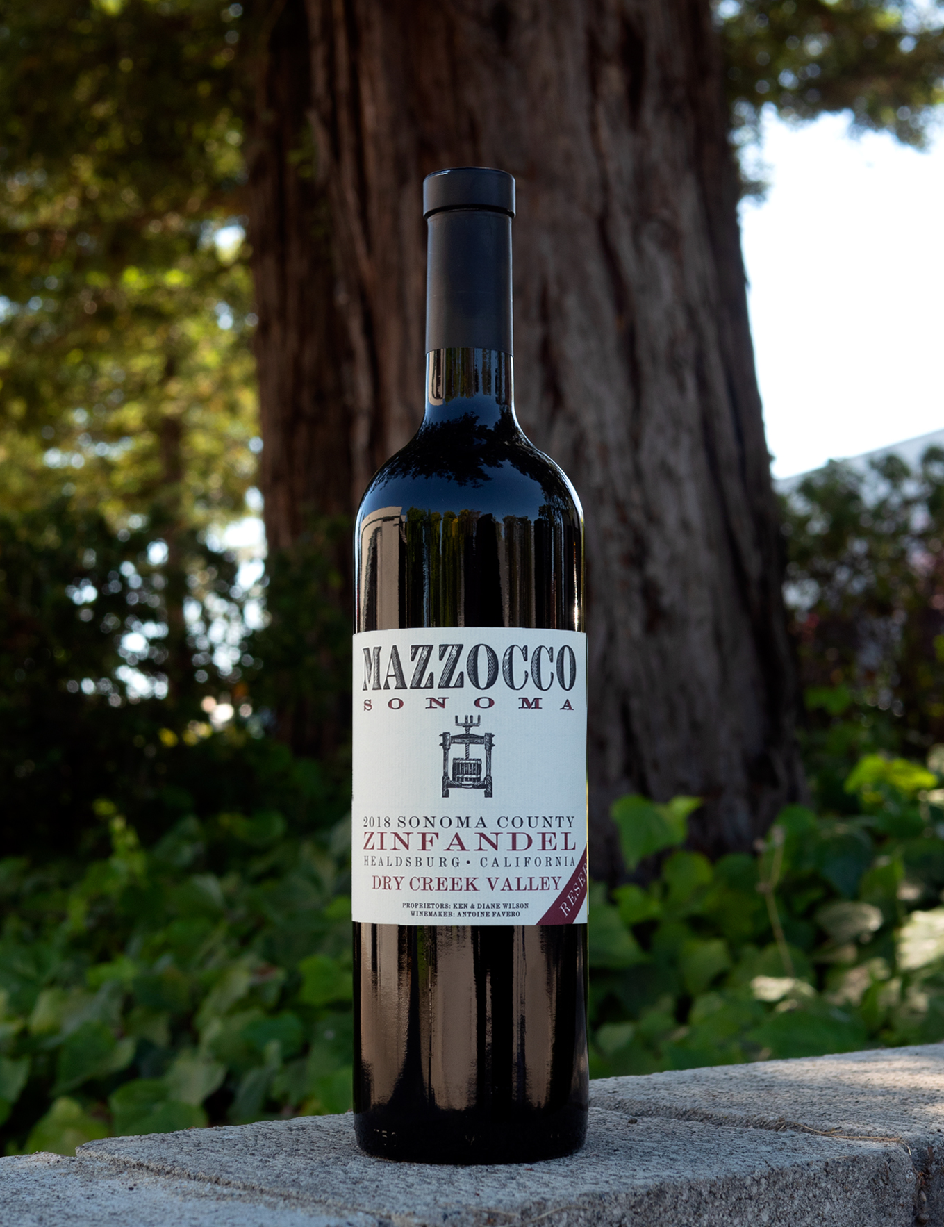 Mazzocco 2018 Dry Creek Valley Reserve Zinfandel 750ml Wine Bottle