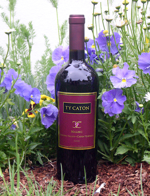 Ty Caton 2006 Sonoma Valley Malbec 750ml Wine Bottle