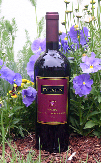 Ty Caton 2006 Sonoma Valley Malbec 750ml Wine Bottle